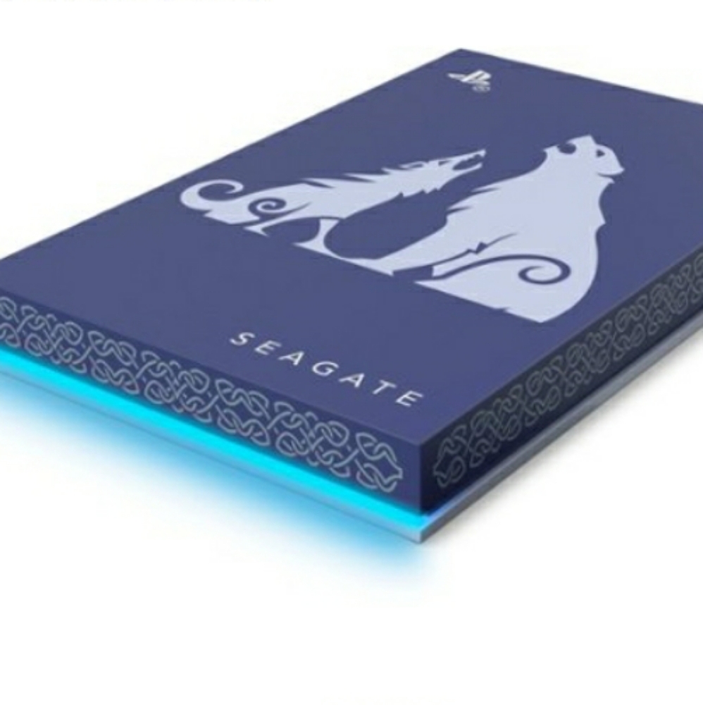 PlayStation Seagate 2TB God Of War Ragnarok External Memory Hard Drive